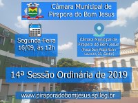 14ª Sessão Ordinária de 2019