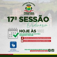 17ª Sessão Ordínaria