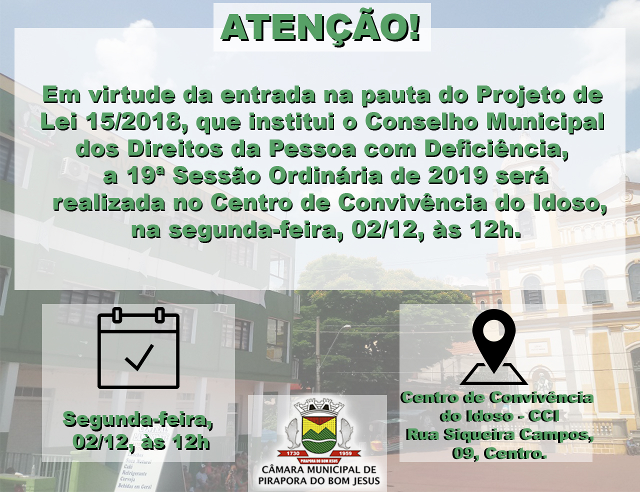 19ª Ordinária de 2019