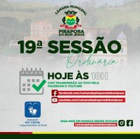 19ª Sessão Ordinaria