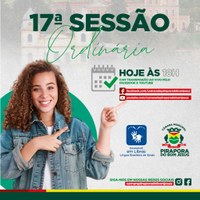 📢 Hoje é dia de Sessão Legislativa! 📢