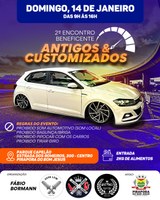 2º Encontro Beneficente de Carros Antigos e Customizados