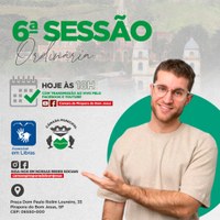 6ª Sessão Ordinária da Câmara