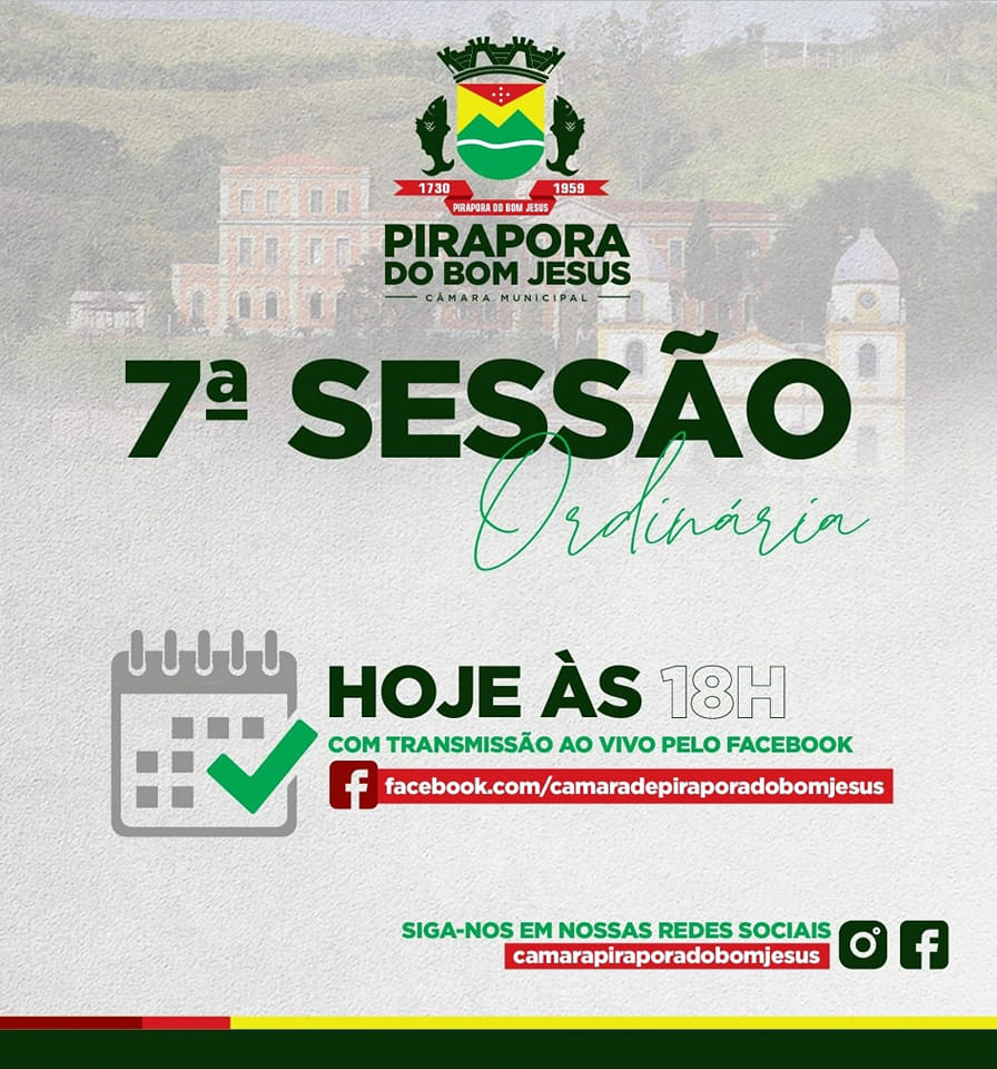 7ª SESSÃO ORDINÁRIA 