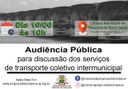 Audiência Pública para discussão dos serviços do Transporte Coletivo Intermunicipal