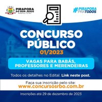 Concurso Público 01/2023 