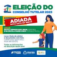 Eleição do Conselho adiada.