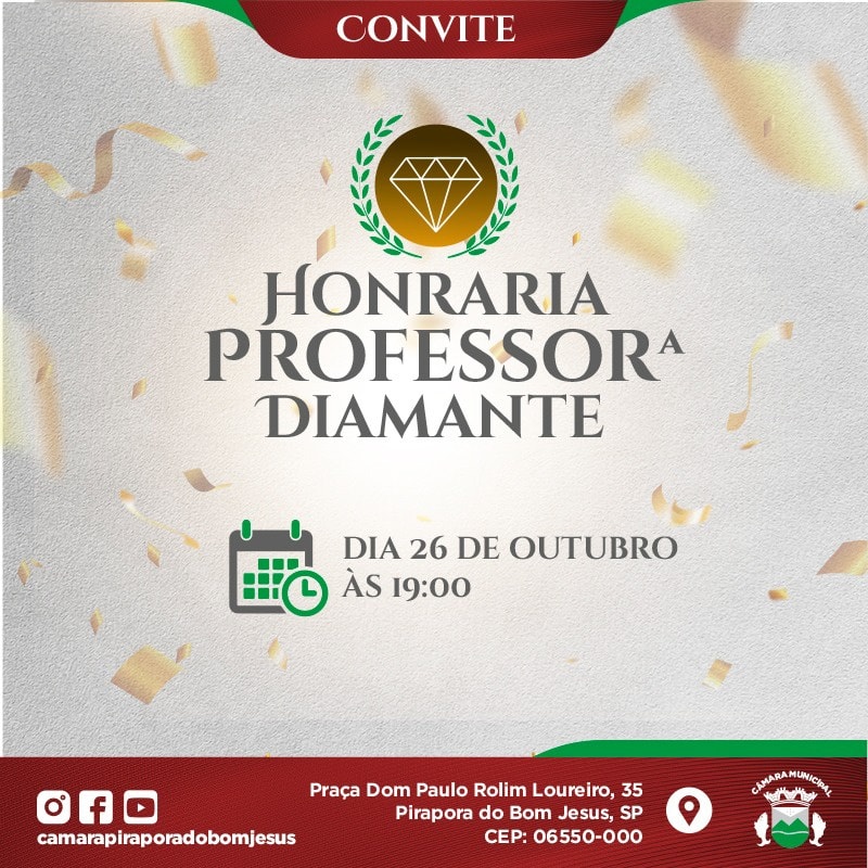 Honraria Professor Diamante