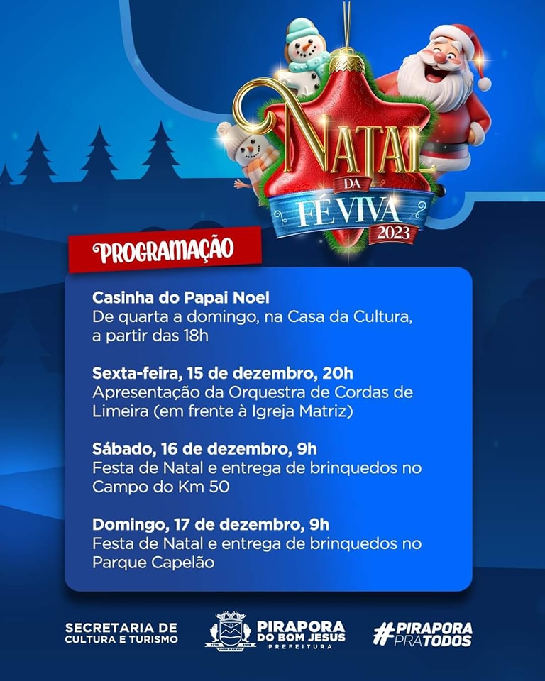 Natal da Fé Viva!