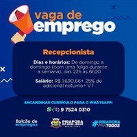 Vaga de Emprego!!